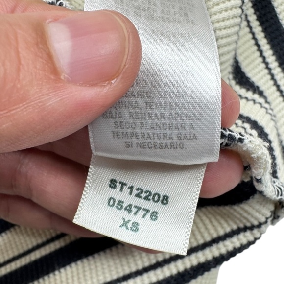 Splendid Stripe Hooded Drape Cardigan - Picture 10 of 13